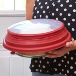 Anchor Hocking Deep Pie Glass Pan Wide Fluted Edge & Expandable Cover 24cm - Image 4