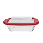 Anchor Hocking TrueFit™ Glass Loaf Dish with Truefit Lid 1420ml