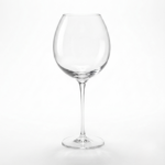 Crane Crystal Balloon Handmade Burgundy Glass 660ml - Image 2
