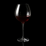 Crane Crystal Balloon Handmade Burgundy Glass 660ml - Image 3