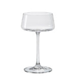Crystalex Xtra Crystal Champagne Coupe Glass 220ml - set of 6
