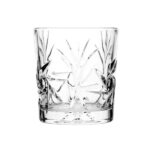 Irena Pinwheel Crystal Tumbler Glass 300ml - set of 6