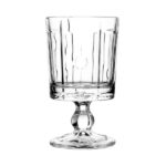 Irena Berlin Crystal Footed Votive 300ml Clear - set of 2