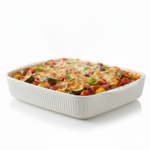 Contemporary Ribbed Porcelain Baking dish 37 x 30 cm - Image 4