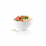 Contemporary Ribbed Porcelain Bowl 400 ml - Image 2