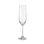 Crystalex Viola Crystal Champagne Flute 190ml - set of 6
